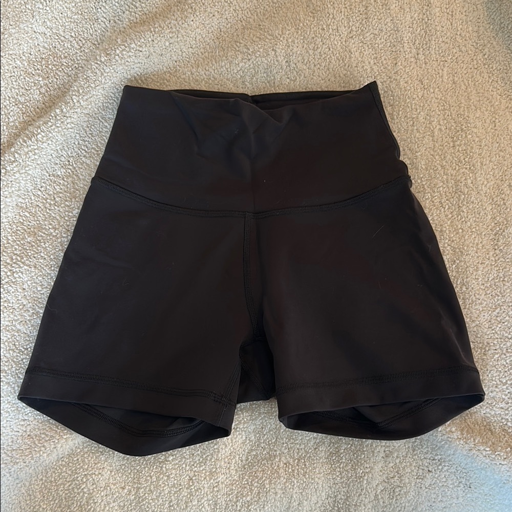 Lululemon Athletica Black Bike Shorts High-Rise